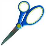 قيچي كويلو - دسته نرم و آرگونوميك آبي و زرد 17 سانت 021862 - Quilo